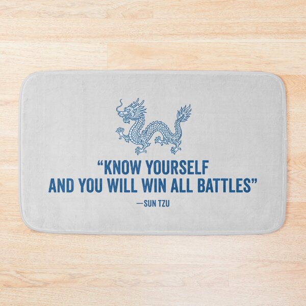 Item preview, Sun Tzu Know Yourself And You Will Win All Battles designed and sold by HowToCanadian.