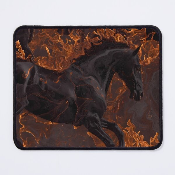 Item preview, Inferno Horse Illustration (image size 7840x11680) designed and sold by Digital-Davinci.