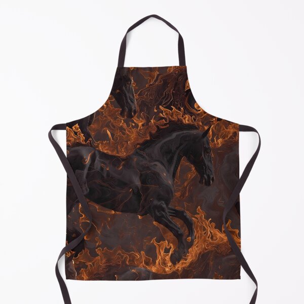 Item preview, Inferno Horse Illustration (image size 7840x11680) designed and sold by Digital-Davinci.