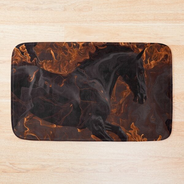 Item preview, Inferno Horse Illustration (image size 7840x11680) designed and sold by Digital-Davinci.