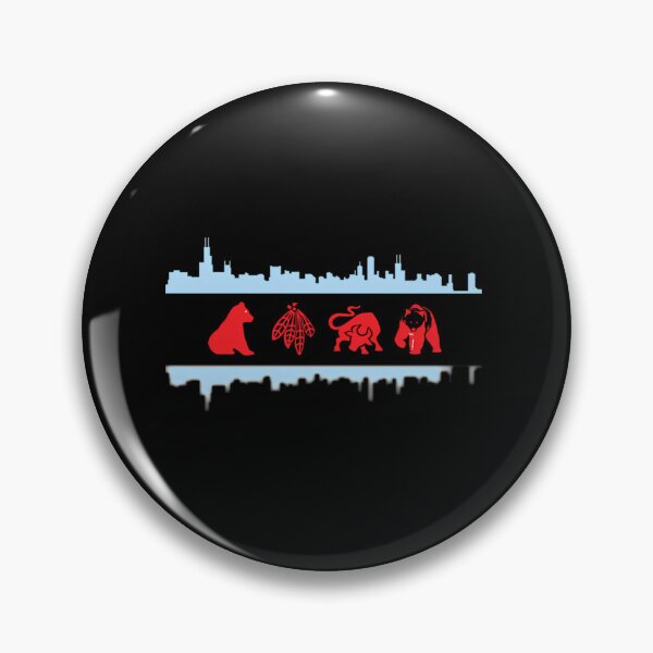 Item preview,  Chicago Flags With Teams And Skyline designed and sold by GG4NDII.