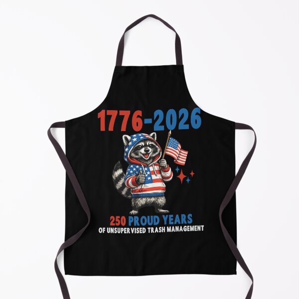 Item preview, Raccoon 250 Proud Years Of Unsupervised Trash Management 250 Years 1776-2026 designed and sold by pansak.