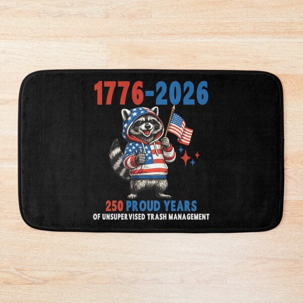 Item preview, Raccoon 250 Proud Years Of Unsupervised Trash Management 250 Years 1776-2026 designed and sold by pansak.