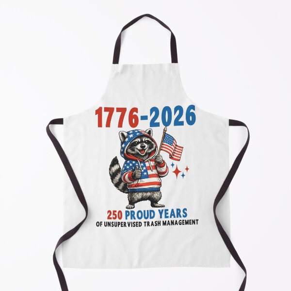 Item preview, 250 Proud Years Of Unsupervised Trash Management Raccoon 250 Years 1776-2026 designed and sold by pansak.
