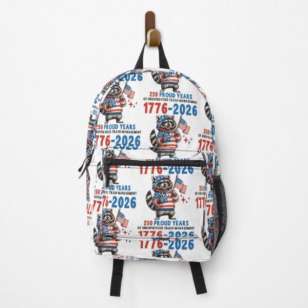 Item preview, 250 Proud Years Of Unsupervised Trash Management Raccoon 250 Years 1776-2026 designed and sold by pansak.