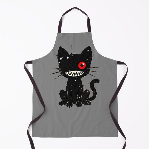 Item preview, Cute Creepy Monster Cat Cartoon designed and sold by VikArtStudio.
