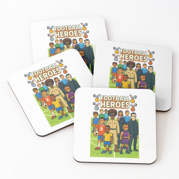 Item preview, Football Heroes - Inclusive Diversity in Sports Illustration designed and sold by ARTGENERATESART.