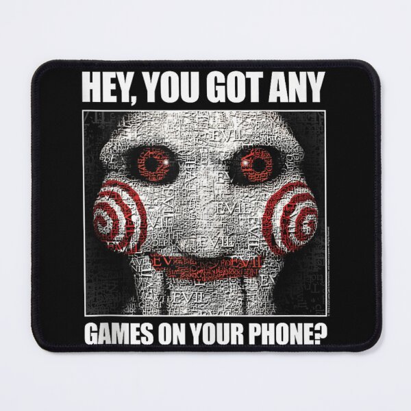 Item preview, Your Phone Jigsaw Meme Horror Movie - Saw Got Any Games designed and sold by StuZabine.