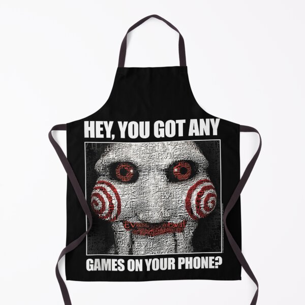 Item preview, Your Phone Jigsaw Meme Horror Movie - Saw Got Any Games designed and sold by StuZabine.