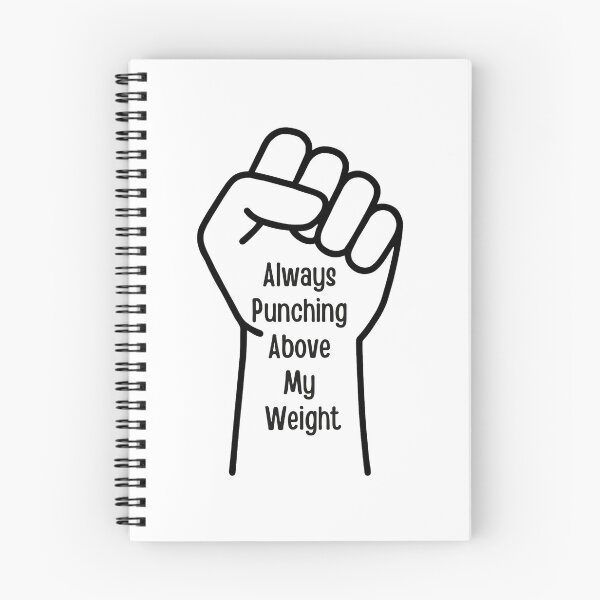 Item preview, Punching Above Weight designed and sold by HELLO TIGER.