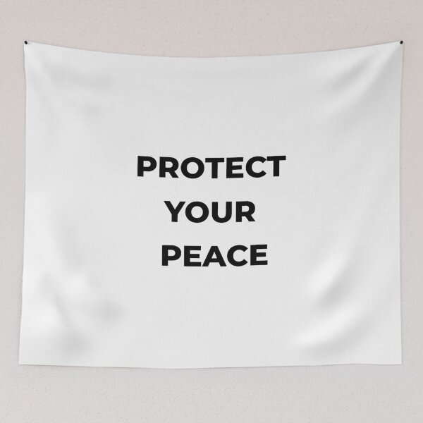 Item preview, Protect your peace! designed and sold by Mikidesign1988.