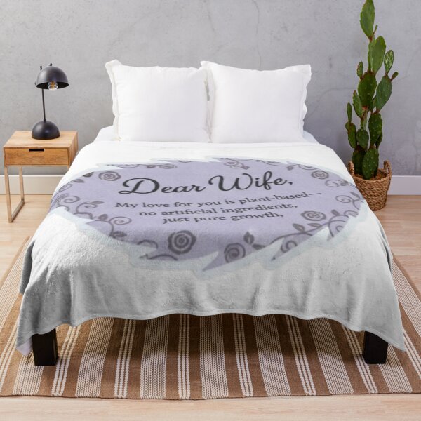 Item preview, Dear Wife Valentines Leaf 2026 designed and sold by BlackAndBrown.