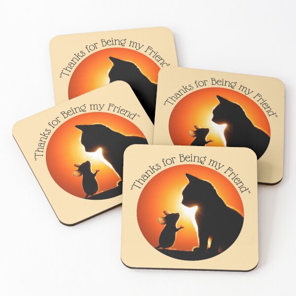 Item preview, Thanks for Being my Friend Animal Friendships designed and sold by Sachie's Studio.