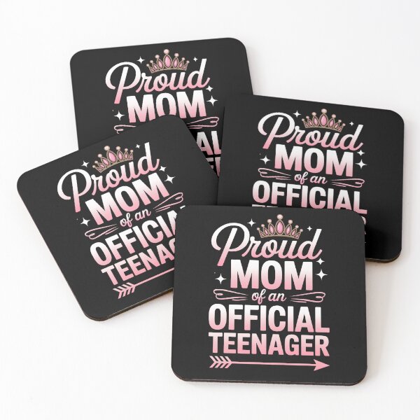 Item preview, Proud Mom of an Official Teenager designed and sold by jkrphoto.