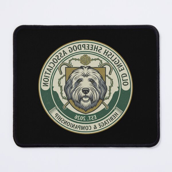 Item preview, Old English sheepdog association T-shirt designed and sold by Creative Veteran.