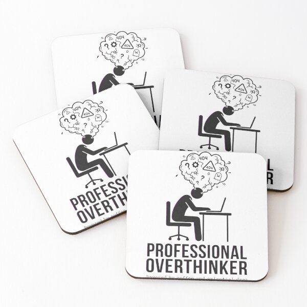 Item preview, Profesjonalne overthinker designed and sold by HARDLINE ART.