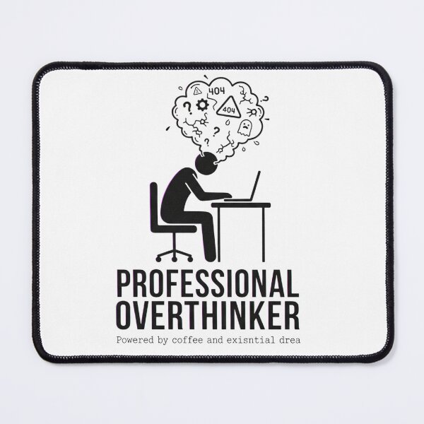 Item preview, Profesjonalne overthinker designed and sold by HARDLINE ART.