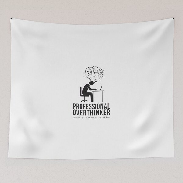 Item preview, Profesjonalne overthinker designed and sold by HARDLINE ART.