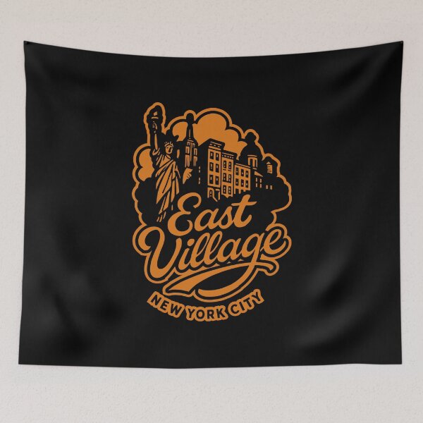 Item preview, East Village Manhattan New York Streets designed and sold by Boogosh.