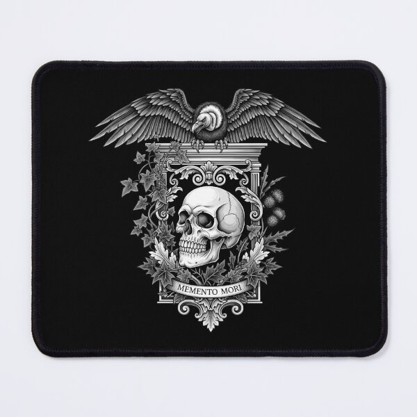 Item preview, Memento Mori Skull Vulture and Dead Foliage designed and sold by nuel-art.