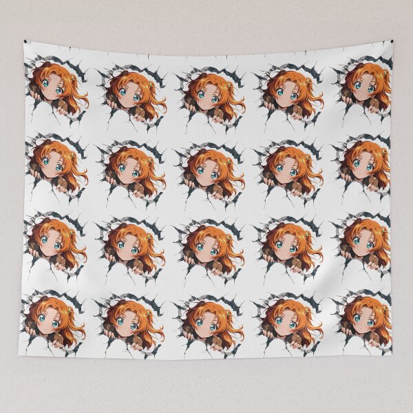 Item preview, Orange Pekoe Girls Panzer Goggles Peeking Chibi designed and sold by TorbenKuhano.