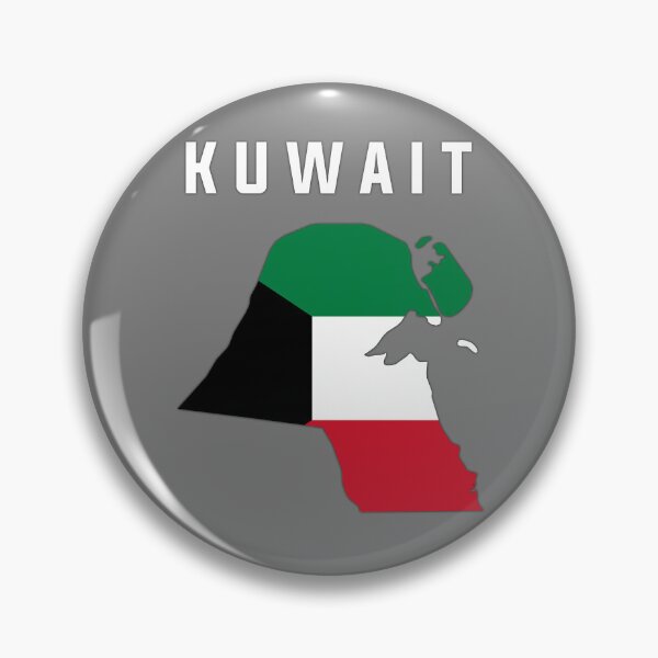 Item preview, Kuwait Map Flag - Proud Patriotic Silhouette Art designed and sold by mashmosh.