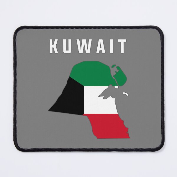 Item preview, Kuwait Map Flag - Proud Patriotic Silhouette Art designed and sold by mashmosh.