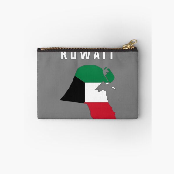 Item preview, Kuwait Map Flag - Proud Patriotic Silhouette Art designed and sold by mashmosh.