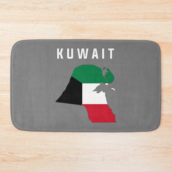 Item preview, Kuwait Map Flag - Proud Patriotic Silhouette Art designed and sold by mashmosh.