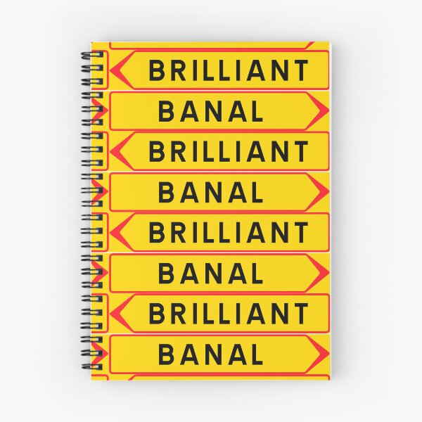 Item preview, Brilliant or banal designed and sold by ALF2023.