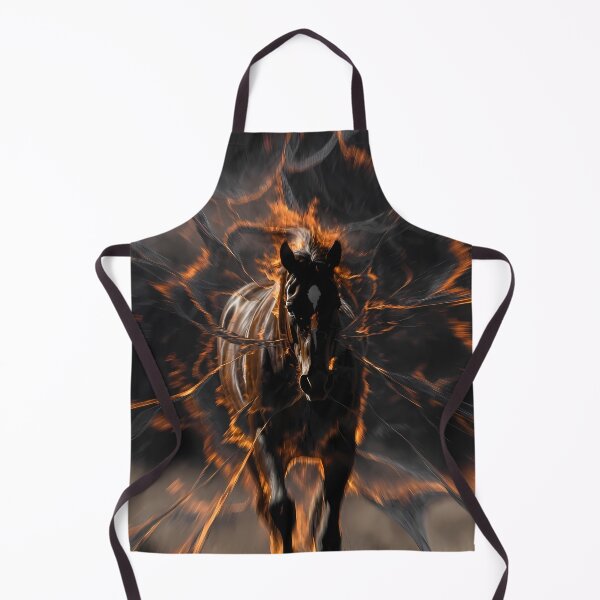 Item preview, Inferno Horse Illustration (image size 7840x11680) designed and sold by Digital-Davinci.
