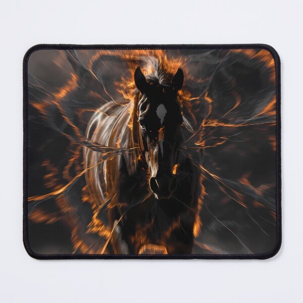 Item preview, Inferno Horse Illustration (image size 7840x11680) designed and sold by Digital-Davinci.