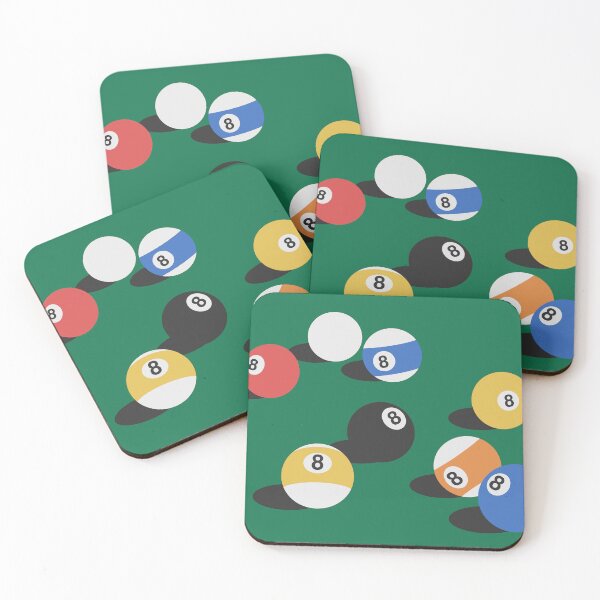 Item preview, All 8 Balls - Pool Simplified Graphic designed and sold by LyricalPrints.