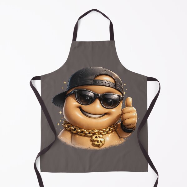 Item preview, Cool 3D Emoji Character – Funny Street Style Smiley with Sunglasses & Gold Chain designed and sold by NB-Artmagic.