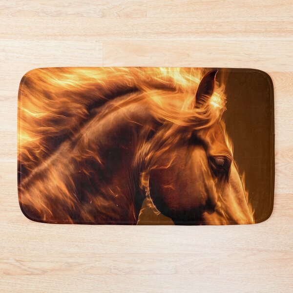 Item preview, Inferno Horse Illustration (image size 7840x11680) designed and sold by Digital-Davinci.