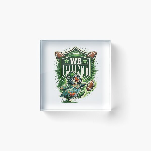 Item preview, We Punt Funny Football Penguin Design | American Football Meme designed and sold by akiotatsuo.
