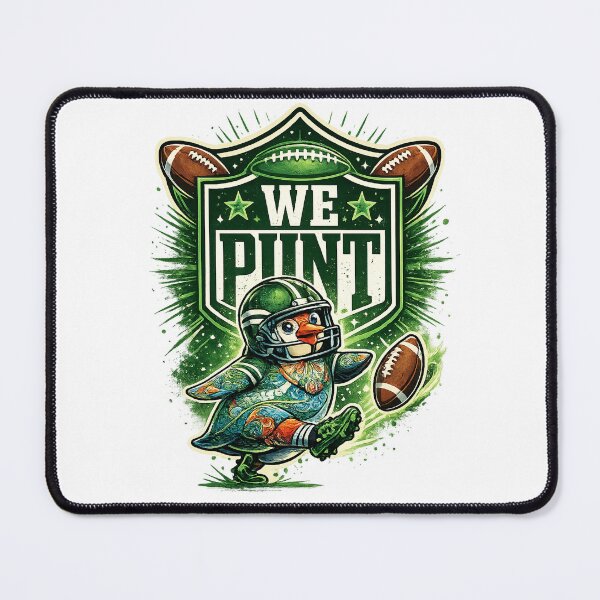 Item preview, We Punt Funny Football Penguin Design | American Football Meme designed and sold by akiotatsuo.