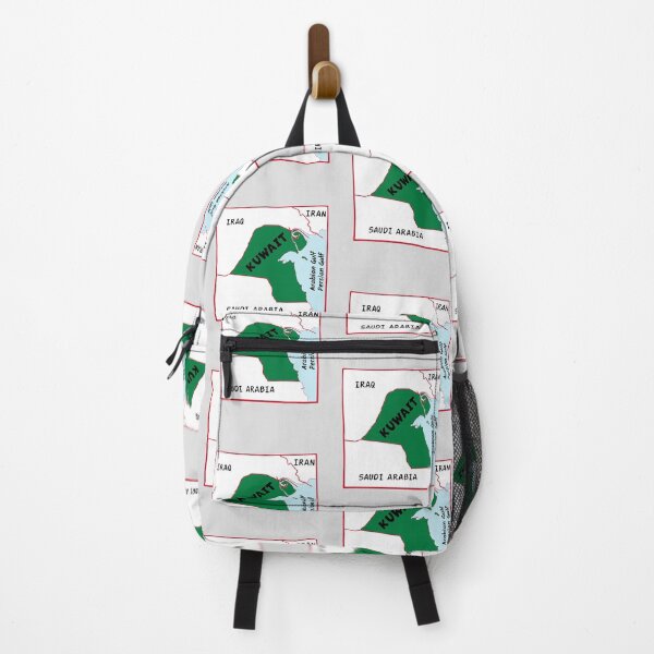 Item preview, Kuwait Map Silhouette - Country Pride & Heritage Flag Green designed and sold by mashmosh.