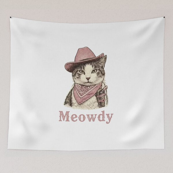 Item preview, Meowdy Cat designed and sold by SterlingSaddle.