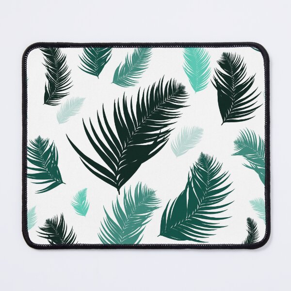 Item preview, Tropical Teal Palm Leaves Seamless Pattern - Fresh Summer Jungle Aesthetic designed and sold by LYAN-STORE.
