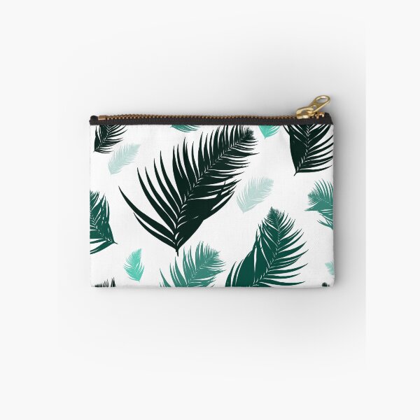 Item preview, Tropical Teal Palm Leaves Seamless Pattern - Fresh Summer Jungle Aesthetic designed and sold by LYAN-STORE.