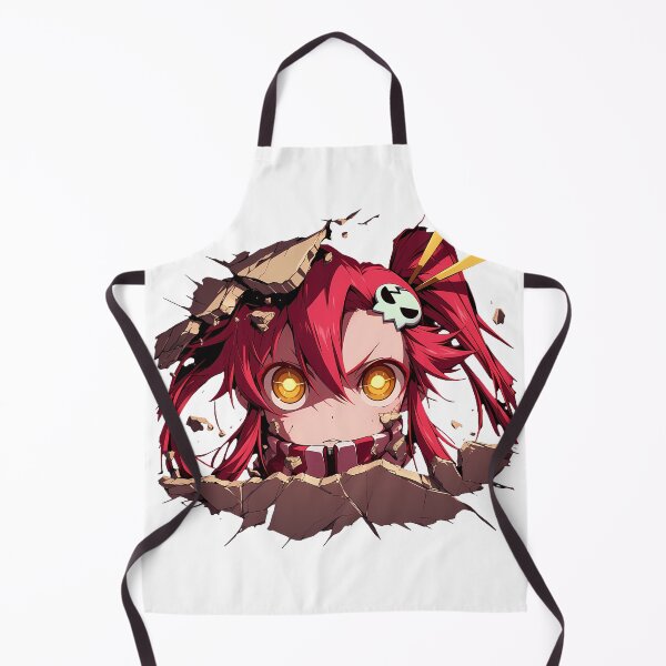 Item preview, Yoko Littner Gurren Lagann Fierce Peeking Chibi designed and sold by TorbenKuhano.