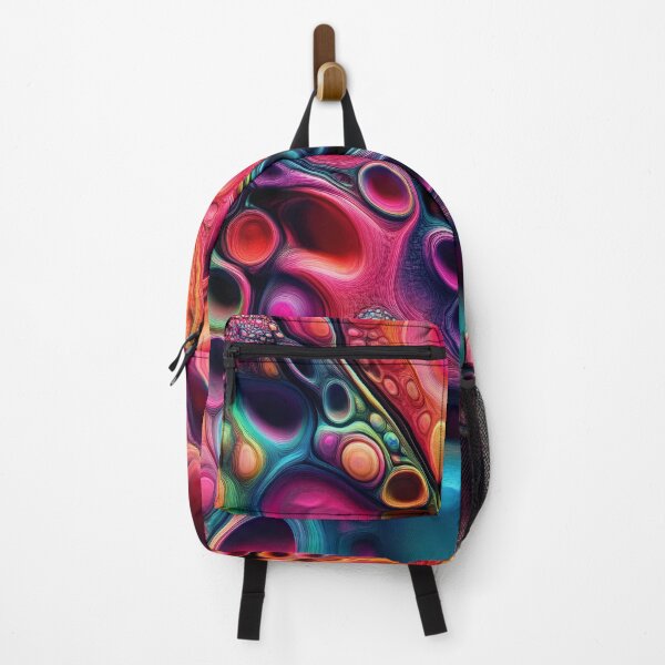 Item preview, Psychedelic Cellular Bloom - Vibrant Fluid Art designed and sold by B-Russ-Stuff.