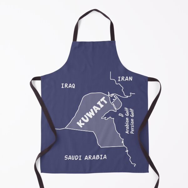 Item preview, Kuwait Map Silhouette - Proud Kuwaiti Heritage Art designed and sold by mashmosh.