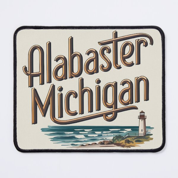 Item preview, Alabaster, Michigan, Alabaster MI, Alabaster Michigan designed and sold by MoMidoStore.