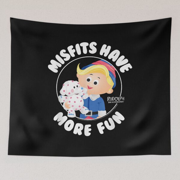 Item preview, Rudolph Misfits Have More Fun Hermey Retro designed and sold by PonyRoniku.
