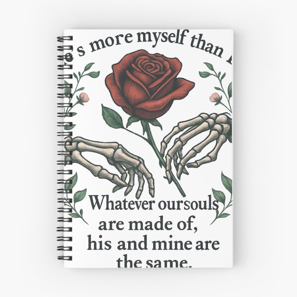 Item preview, Love Quote Wuthering Heights He's More Myself Than I Am designed and sold by devonclemon.