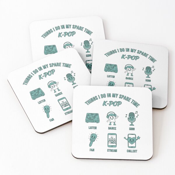 Item preview, Things I Do In My Spare Time K-Pop Music Love designed and sold by LuminOrb.