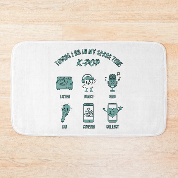 Item preview, Things I Do In My Spare Time K-Pop Music Love designed and sold by LuminOrb.