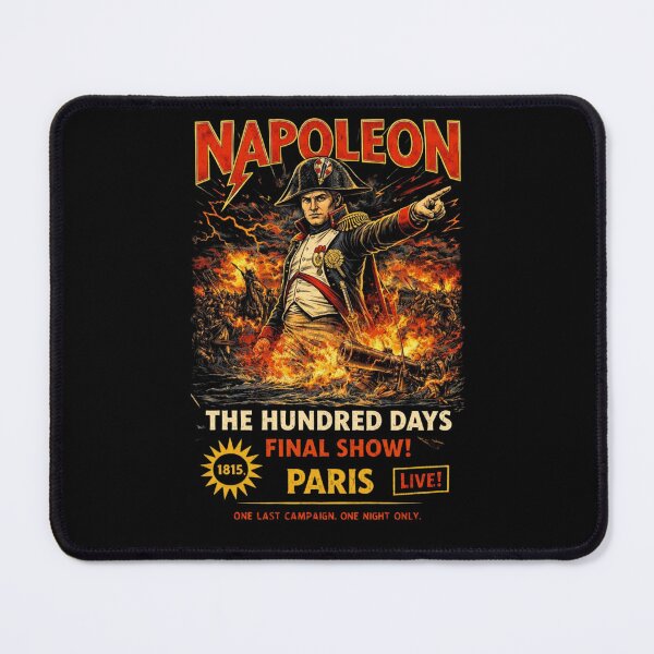 Item preview, Napoleon Bonaparte – The Hundred Days (Final Show) | History Concert T-Shirt designed and sold by RollFuzzy.